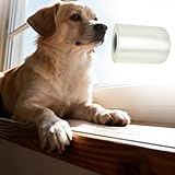 4in x 16.5ft Window Sill Protector, Cuttable Door Protector from Dog Cat Scratching, Clear Sided Shield Protection Barrier Anti Chewing, Slobbering and Clawing Furniture, Glass, Car Door, Couch