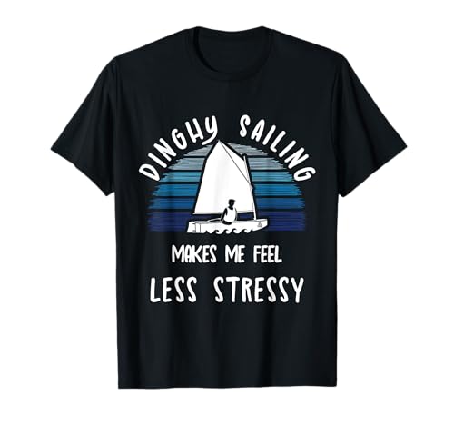 Divertente gommone a vela detto vela laser citazione umoristica ottimista barca a vela grafica da corsa per bambini bambini ragazze ragazzi che amano ottimista gommone vela e barche a vela laser