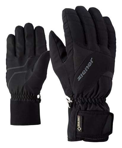 Ziener Erwachsene GUFFERT GTX Glove Alpine Ski-Handschuhe/Wintersport | Wasserdicht, Atmungsaktiv, Black, 10