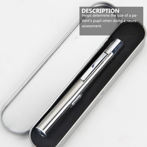 Linterna recargable USB tipo bolígrafo LED DOITOOL de acero inoxidable para uso médico 7