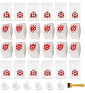 24 Pack 3D Airclean Vacuum Bag Replacement for Miele FJM Vacuum Compact C2 Compact C1 Complete C1...