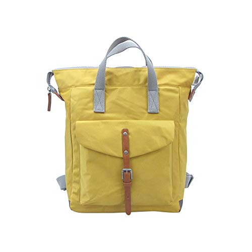 Roka - Bolso mochila para mujer Amarillo Corn M