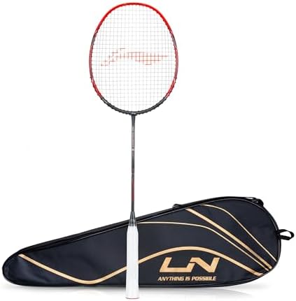 Buy Li-Ning G-Force X5 Carbon Fibre Badminton Racket with Free Full ...
