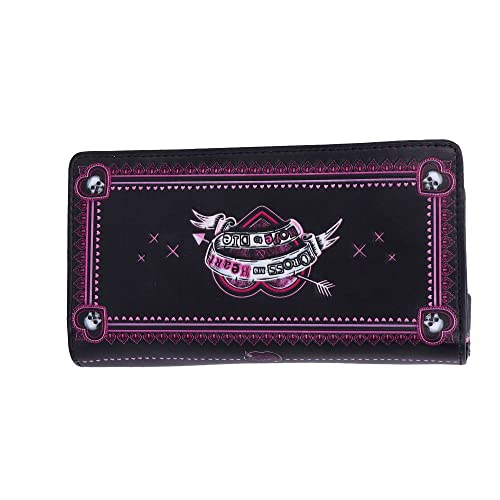 Nemesis Now Harley Quinn Inspired Little Monster Embossed Purse, Hand-Painted, 18.5cm4