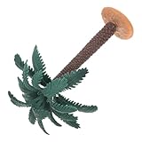 Levemolo ミニチュアヤシの木モデルツリー PVC製ジオラマ用人工植物セット 屋内装飾 ドールハウス用色あせにくい樹木オーナメント