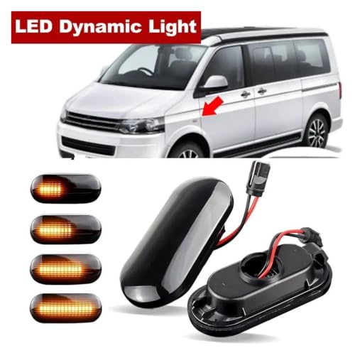 Intermitente indicador lateral para VW Transporter Multivan T5 2007-2015 LED 2
