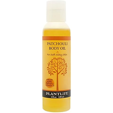 Plantlife Patchouli Body & Bath Oil with Vitamin E, Apricot & Jojoba Cover