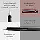 Lamy joy black Kalligraphie Füller Set – Schönschreibfüller mit 3 versch. Federn (1,1/1,5/1,9 mm) - Füllhalter mit Bandzugfeder & ergonomischem Griff – inkl. 5 Tintenpatronen T 10 blau