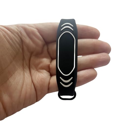 NFC-Tag-Armband, RFID-125 kHz, induktives ID-Armband, RFID-Armband, wasserdicht, Zugangsmanagement, 10 Stück