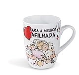 NICI 39336 Tasse para A MELHOR AFILHADA Porzellan Kaffeebecher Spanisch