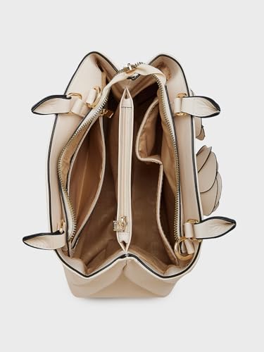 Image of Caprese Bloom Satchel Small Bag for Women with Adjustable & Detachable Strap|Versatile Shoulder, Crossbody & Handheld Bag for Work, Travel, and Everyday Use, Spacious with Multiple Compartments