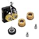 Extruder -Reduktionsgetriebe Extruder Gear Kit Gehärteter Stahl -DLC -Beschichtung für K1 K1 Maximale K1C -Ender 3 V3 V3 Plus 3D -Drucker mit 2 Doppellager -Getriebe 1
