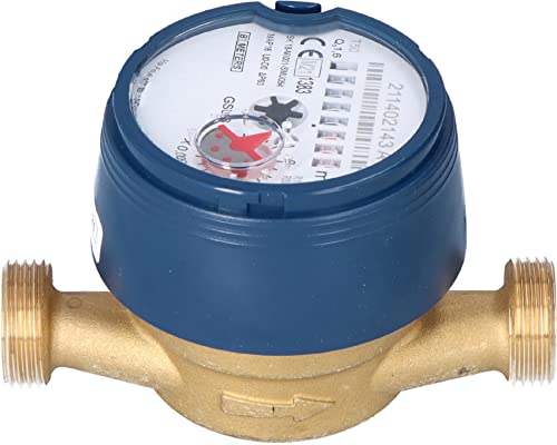 Kaltwasserzähler 1/2" DN 15 1,6 m³/h 110 mm Anschlussgewinde: 3/4“ Cover