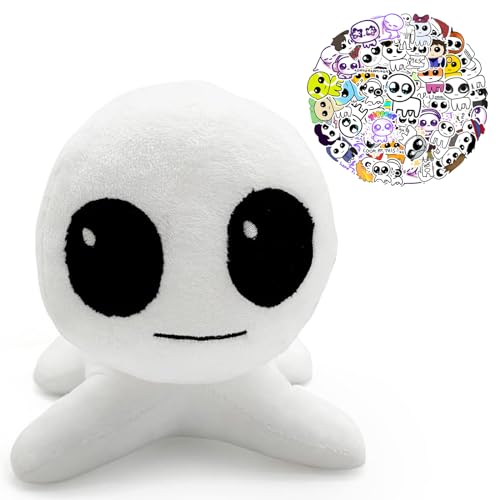 CAMBAZ White Autism Creature Plush Toy 8.66
