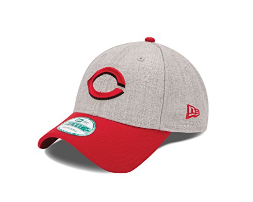 MLB Cincinnati Reds The League Heather 9Forty Adjustable Cap, One Size, Heather