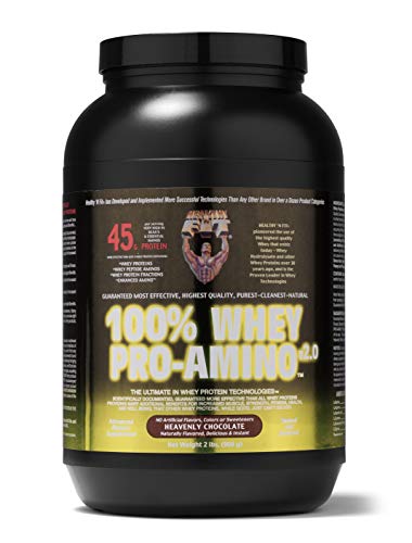 Healthy â€˜N Fit 100% WHEY PRO-AMINO v2.0-Chocolate (2lb): 100% Whey Protein PLUS Peptides From Americaâ€™s #1 Brand in Supplements, Technology and Purity.
