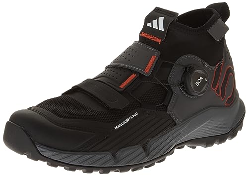 adidas Five Ten TRAILCROSS PRO Chaussures de VTT à clipser pour femme, Gris/noir/rouge, 8