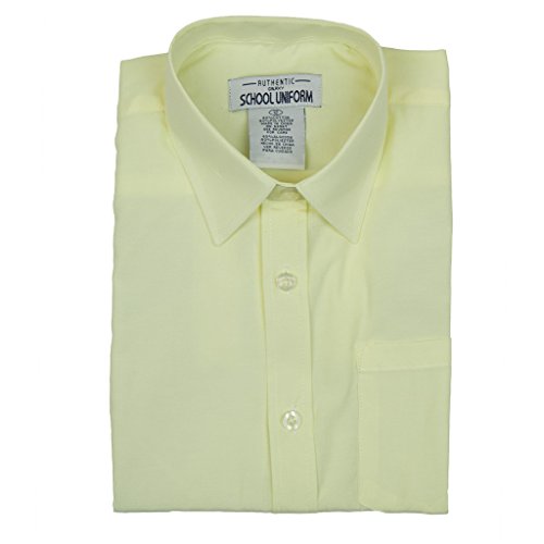 Image of Authentic Galaxy Boys School Uniforms Short Sleeve Broadcloth Shirt