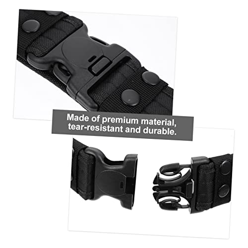 1Pc Outdoor Camouflage Elastic Waist Belt for Men Lightweight Breathable Quick Dry Hiking Utility Belt for Camping and Mountaineering Activities3