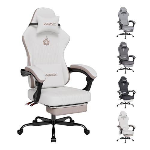 SKYE ゲーミングチェア オフィスチェア ホワイト