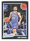 2025-26 Topps 1980-81#80BK-12 Ajay Mitchell Oklahoma City Thunder NBA Basketball Trading Card