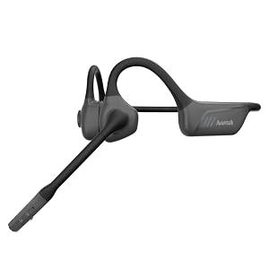 Avantalk Lingo - Open-Ear Bluetooth Headphones Noise-Filtering Microphone for PC Computer Laptop Phone Wireless Headset Earbuds with Surroundings