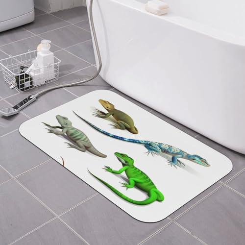 Tapis de bain en pierre absorbant pour sécuriser la sortie de douche - 2