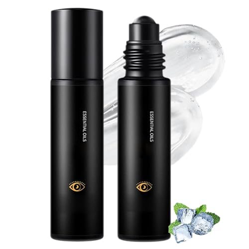 Zevorify Stick Reparador de Ojos para Hombre, Rodillo Antiojeras y Bolsas, Barra Refrescante Hidratante y Desinflamante, Crema Antiarrugas para el Contorno de Ojos, 10 ml (1PCS)