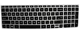 Ultra Thin High Quality Soft Silicone Keyboard Protector Skin Cover for 17.3-inch HP Pavilion ENVY 17-j*** 17t-j*** 17-e*** 17-f*** 17-p*** series, such as 17-j017cl, 17-j013cl, 17-j020us, 17-j027cl, 17-j037cl, 17-j043cl, 17-j057cl, 17-j100, 17-j120us, 17-j130us, 17-j150nr, 17-j160nr, 17-j184nr, 17-j185nr, 17-j115eg, 17t-j000, 17t-j100, 17-e050us, 17-e020us, 17-e010us, 17-e046us, 17-e079nr, 17-e040us,17-f010us, 17-f030us, 17-f061us, 17-f113dx, 17-f114dx, 17-f115dx, 17-f121ds, 17-f133ds, 15-f205dx, 17-f215dx, 17-f221nr, 17-f222nr, 15-f305dx, 17-p010nr, 17-f030us 17.3-Inch Laptop US Layout (Semi-Black)