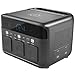 HOMCOM Portable Power Station with 481.6Wh LiFePO4 Battery, 1.5H Fast Charge, Camping Power Pack with 600W AC/USB-A & USB-C Output, Solar Generator for Home Backup, Camping, RVs, Off-Grid, Emergency