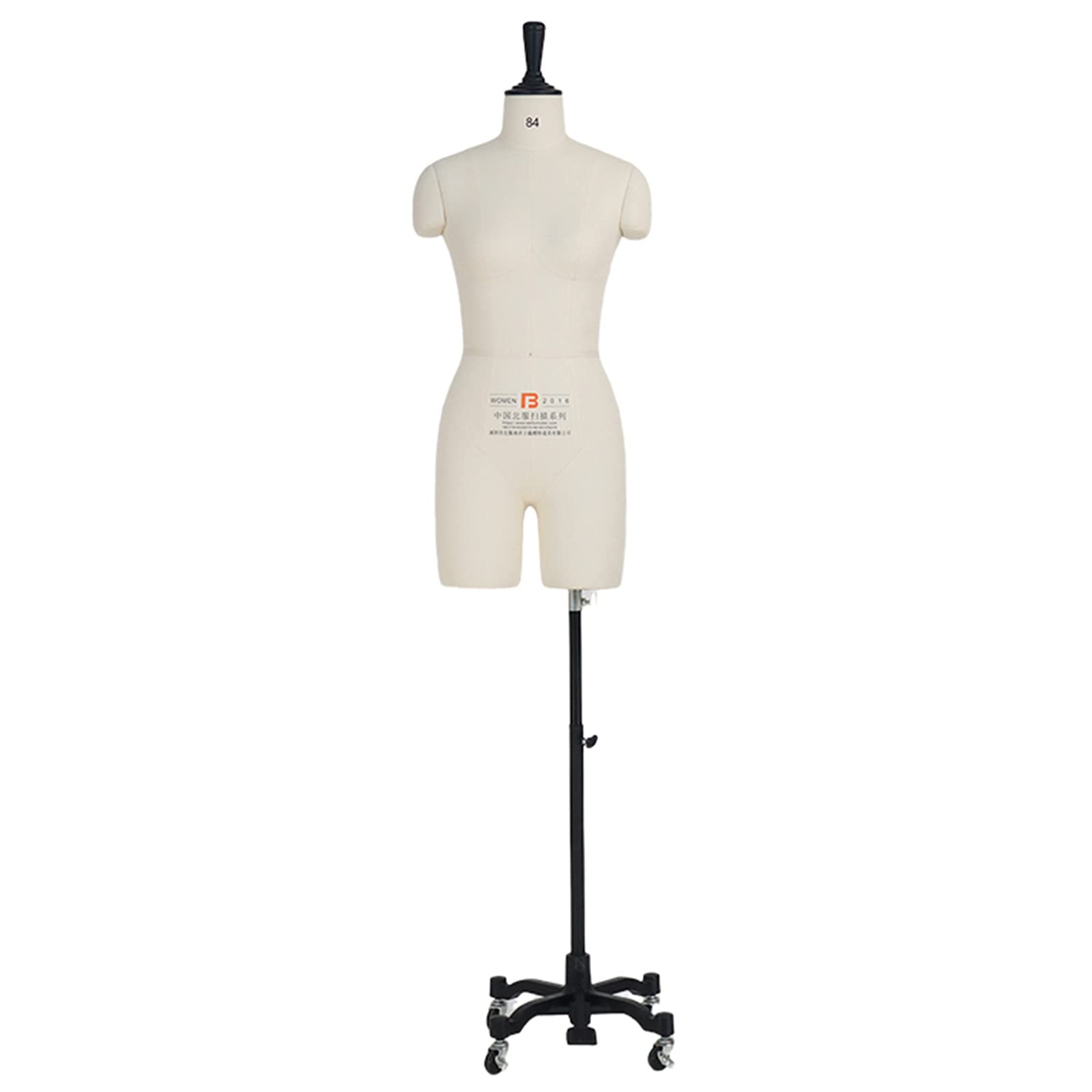 Amazon.co.jp: ホイール付き女性縫製ピンナブルマネキンスタンド
