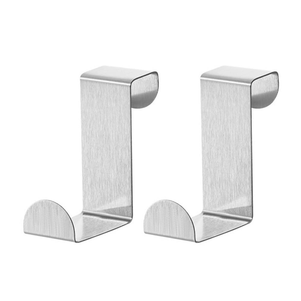 Fagoritime Over Door Hooks, Adhesive Stainless Steel Over Door Hooks