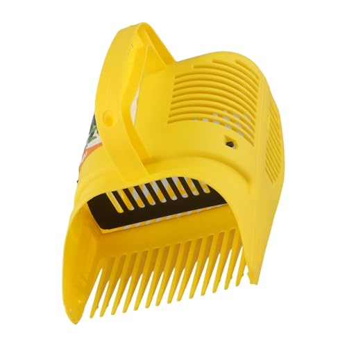 Auratrove Pince à myrtilles avec dents de peigne, outil de jardin de grande capacité pour les petites baies y compris les canneberges et les mûres, râteau...