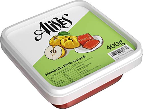 Alises - Membrillo Natural - Spanish Quince Paste 400g - 100% natural quince with no preservatives or additives