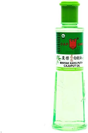 Amazon Com Eagle Brand Kayu Putih Cajuput Oil 60ml Health Household