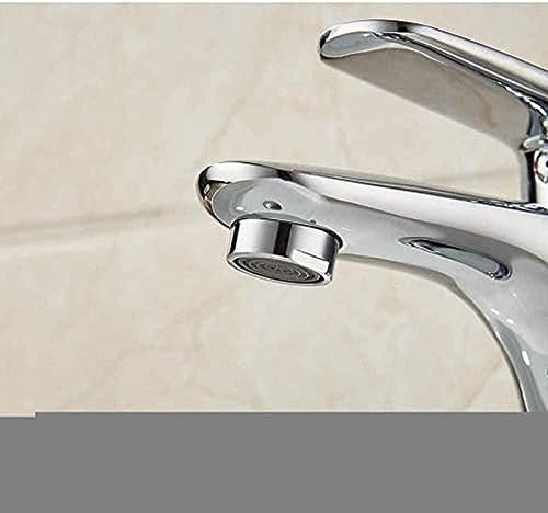 Robinet mitigeur finition chrome en laiton avec bec cascade modèle l1048 - 2