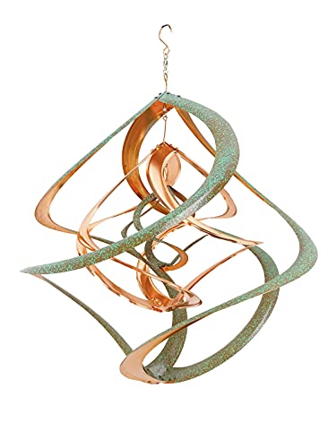 Original Cosmix Deluxe Helix Wind Spinner Triple Copper & Patina