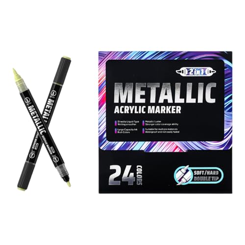 Marqueurs acryliques pour scrapbooking et feutre de peinture sur tissu bois et papier créatif