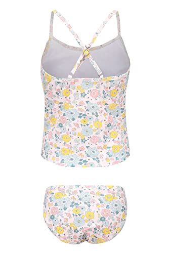 Image of Girls Two Piece Swimsuits Tankini Bathing Suit for Kids Hawaiian Swimwear Set 3-16 Years