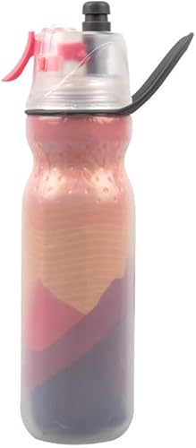 efiLneerG Botella de agua aislada para niños, botellas de agua con atomizador y sorbo para niños y niñas, a prueba de fugas, botella deportiva de