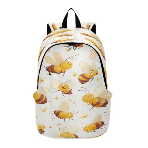 Sac à dos abeille jaune et léger pour la randonnée et le voyage