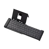 ELECOM Bluetoothキーボード iOS対応 スライド式 パンタグラフ ブラック TK-FBP049EBK