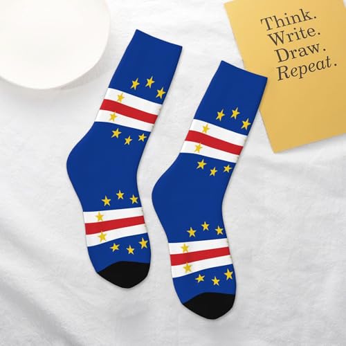 SEAEAGLE Flag of Cape Verde A Pair Junior Athletic Short Tube Socks Children Calf Tube Socks Short Stockings4