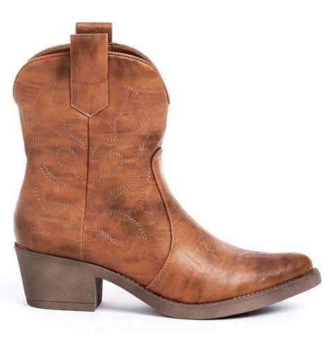 URBAN ROSA Stivali Texani Donna Western Stivaletti...