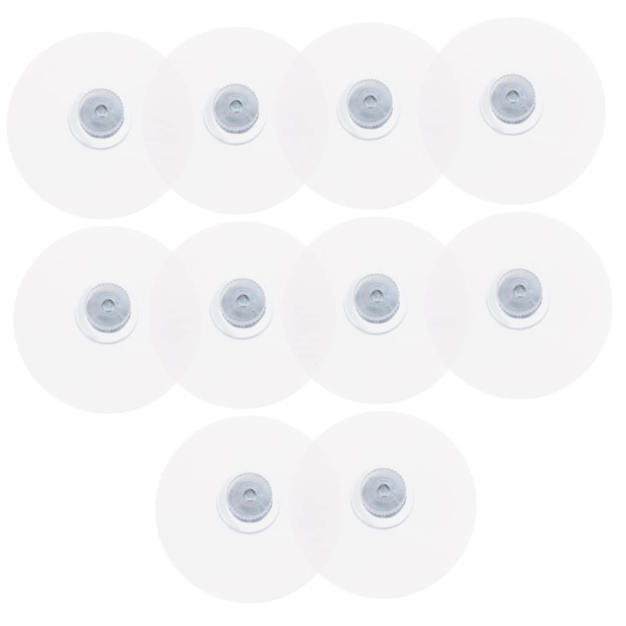 3 Set Cuscinetto Di Aspirazione Anti-slip Ganci Della Tazza Di Aspirazione Piccole Ventose Ganci Per Tazze Rimovibile Ventosa Per Ventose Per Pvc Trasparente 10 Pezzi*3