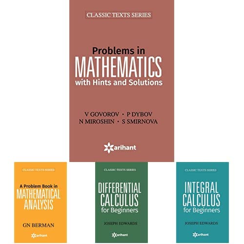 Buy Problems In Mathematics With Hints and Solutions + A Problem Book In Mathematical Analysis