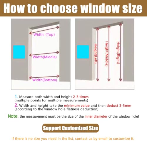 Ventana de aluminio horizontal para cobertizos y casas móviles 8