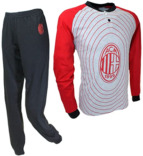 Sicem Milan Pigiama Uomo Caldo Cotone Interlock