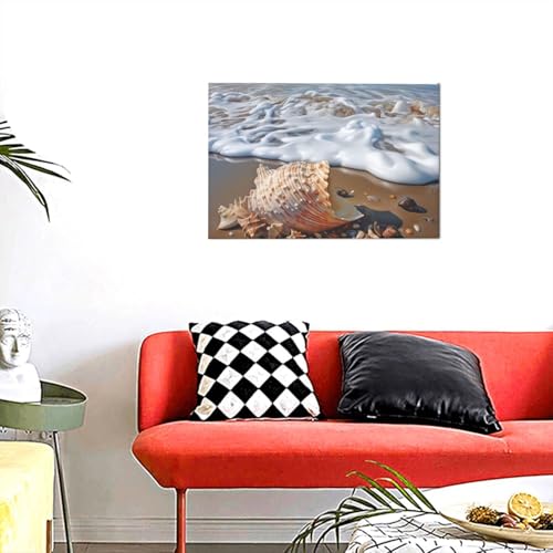Toile murale moderne raffinée pour décoration d'intérieur chic