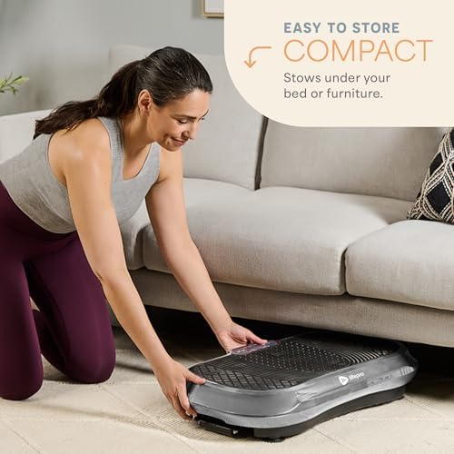 LifePro Waver Vibration Plate Exercise Machine - Whole Body Workout Vibration Fitness Platform w/ Loop Bands - Home Training Equipment for Weight Loss & Toning 7 41GgGV2dUXL. AC